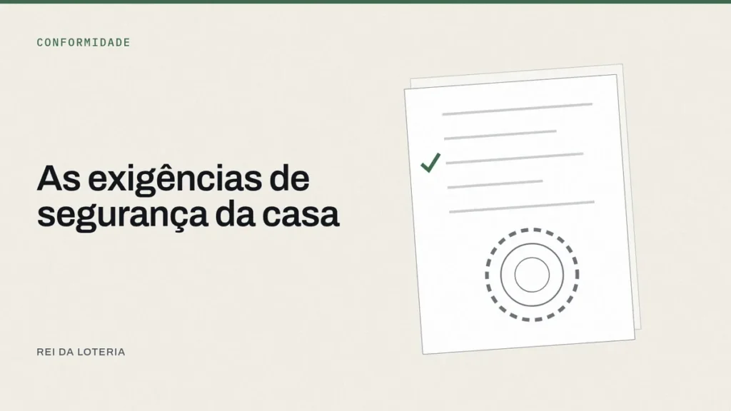 Três anéis concêntricos em traço fino representando camadas de proteção de uma unidade lotérica
