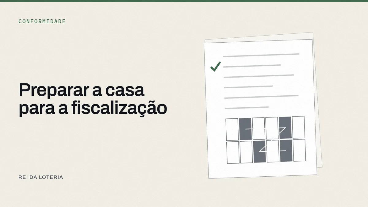 Grade de retângulos com quatro deles destacados e ligados por linha contínua, representando trilha de verificação
